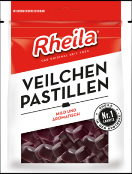 RHEILA Veilchen Pastillen mit Zucker 90 g