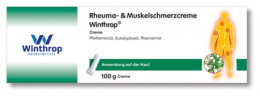 RHEUMA- & Muskelschmerzcreme Winthrop 100 g