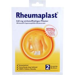 RHEUMAPLAST 4,8 mg wirkstoffhaltiges Pflaster 2 St.