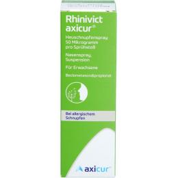 RHINIVICT axicur Heuschnupfenspray 50 µg/Sprühstoß 10 ml