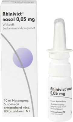 RHINIVICT nasal 0,05 mg Nasendosierspray 10 ml
