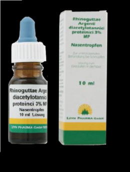 RHINOGUTTAE Argent.Diacet.prot.3% MP Nasentropfen 10 ml