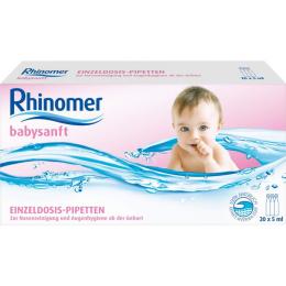RHINOMER babysanft Meerwasser 5ml Einzeldosispip. 100 ml
