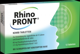 RHINOPRONT Kombi Tabletten 12 St