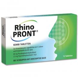 Rhinopront Kombitabletten 12 St Tabletten