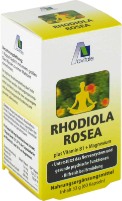 RHODIOLA ROSEA Kapseln 200 mg 33 g