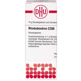 RHODODENDRON C 200 Globuli 10 g