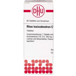 RHUS TOXICODENDRON C 12 Tabletten 80 St.