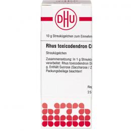 RHUS TOXICODENDRON C 6 Globuli 10 g