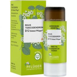RHUS TOXICODENDRON D 12 Globuli Pflüger Globulisp. 10 g