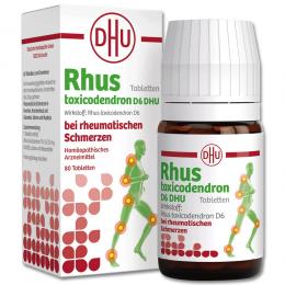Ein aktuelles Angebot für RHUS TOXICODENDRON D 6 Tabl.bei rheumat.Schmerzen 80 St Tabletten Muskel- & Gelenkschmerzen - jetzt kaufen, Marke DHU-Arzneimittel GmbH & Co. KG.