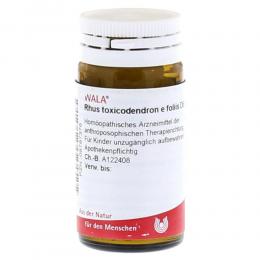 Ein aktuelles Angebot für RHUS TOXICODENDRON E foliis D 6 Globuli 20 g Globuli Naturheilkunde & Homöopathie - jetzt kaufen, Marke WALA Heilmittel GmbH.