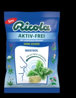 RICOLA AKTIV-FREI ohne Zucker Bonbons 75 g