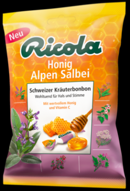 RICOLA m.Z.Beutel Honig Alpen Salbei Bonbons 75 g
