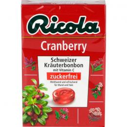 RICOLA o.Z.Box Cranberry Bonbons 50 g