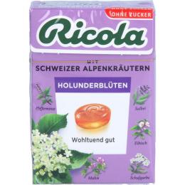RICOLA o.Z.Box Holunderblüten Bonbons 50 g (50 g)