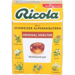 RICOLA o.Z.Box Kräuter Bonbons 50 g (50 g)