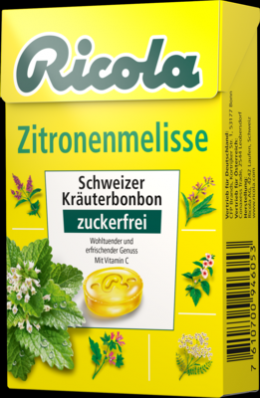 RICOLA o.Z.Box Zitronenmelisse Bonbons 50 g