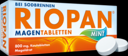 RIOPAN Magen Tabletten Mint 800 mg Kautabletten 100 St