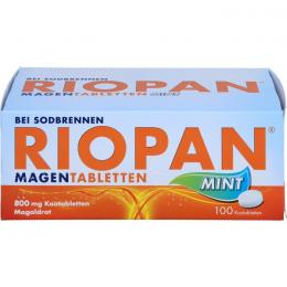 RIOPAN Magen Tabletten Mint 800 mg Kautabletten 100 St.