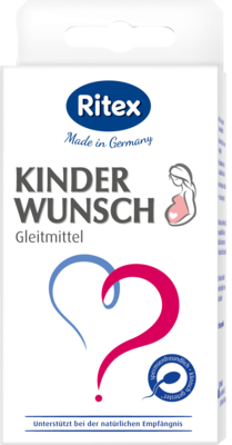 RITEX Kinderwunsch Gleitmittel Gel 8X4 ml