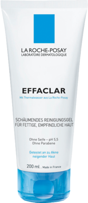 ROCHE-POSAY Effaclar schäumendes Reinigungsgel 200 ml