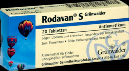 RODAVAN S Grnwalder Tabletten 20 St