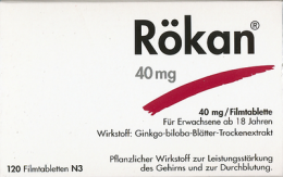 RÖKAN 40 mg Filmtabletten 120 St