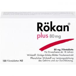 RÖKAN Plus 80 mg Filmtabletten 120 St.