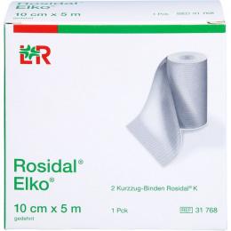 ROSIDAL Elko 10 cmx5 m Kurzzugbinde 2 St.