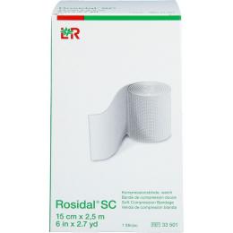 ROSIDAL SC Kompressionsbinde weich 15 cmx2,5 m 1 St.