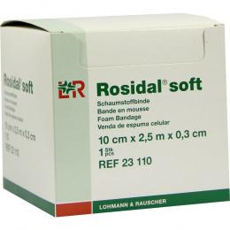 Ein aktuelles Angebot für ROSIDAL Soft Binde 10x0,3 cmx2,5 m 1 St Binden Verbandsmaterial - jetzt kaufen, Marke Lohmann & Rauscher GmbH & Co. KG.