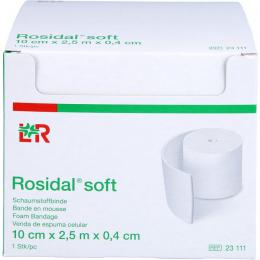 ROSIDAL Soft Binde 10x0,4 cmx2,5 m 1 St.