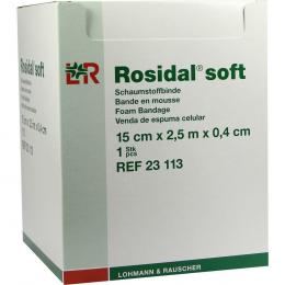ROSIDAL Soft Binde 15x0,4 cmx2,5 m 1 St Binden