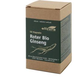ROTER BIO Ginseng Kapseln 50 St. (16,25 g)