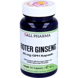 ROTER GINSENG 90 mg GPH Kapseln 60 St. (16 g)