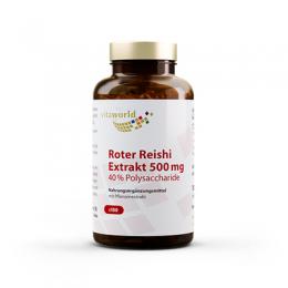 ROTER REISHI Extrakt 500 mg 40% Polysacchar.Kaps. 100 St