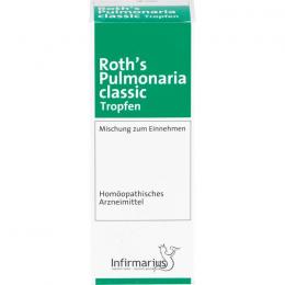 ROTHS Pulmonaria classic Tropfen 50 ml