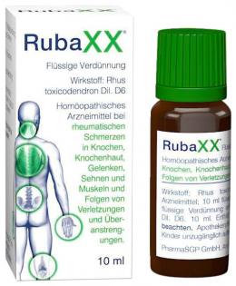 Ein aktuelles Angebot für RubaXX Tropfen bei rheumatischen Schmerzen 10 ml Tropfen Naturheilmittel - jetzt kaufen, Marke PharmaSGP GmbH.