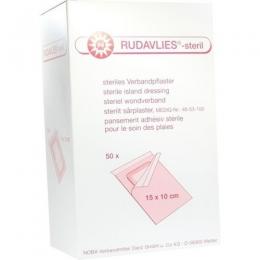 RUDAVLIES-steril Verbandpflaster 10x15 cm 50 St.