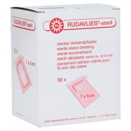 RUDAVLIES-steril Verbandpflaster5x7 cm 50 St Pflaster