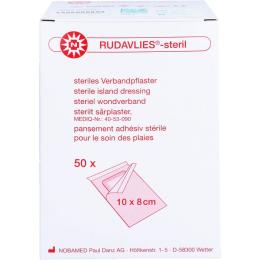 RUDAVLIES-steril Verbandpflaster8x10 cm 50 St.