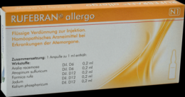 RUFEBRAN allergo Ampullen 10 St
