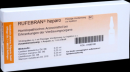 RUFEBRAN heparo Ampullen 10 St