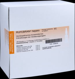 RUFEBRAN heparo Ampullen 100 St