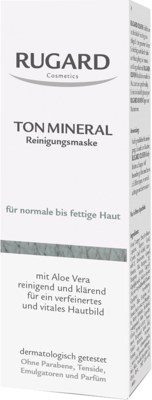 RUGARD Tonmineral Reinig.Maske f.norm.-fet.Haut 100 ml