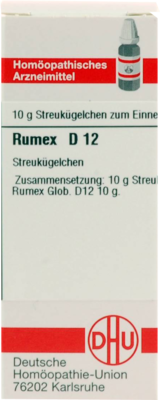 RUMEX D 12 Globuli 10 g