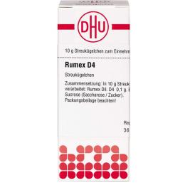 RUMEX D 4 Globuli 10 g
