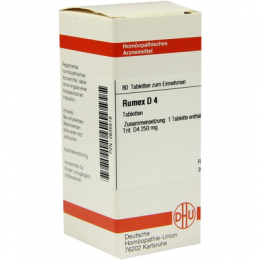 RUMEX D 4 Tabletten 80 St