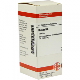RUMEX D 6 Tabletten 80 St